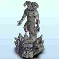 Boynuzlu hayvani iblis - figür karanlık minyatürler warhammer