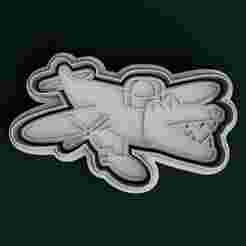 Bombardino Crocodile - Italian Brainrot cookie cutter