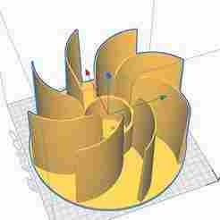 Aspiration impeller 225X120 var.2
