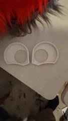 Fursuit head eye sockets