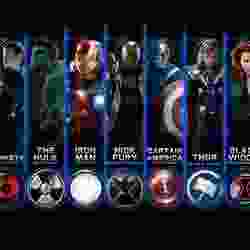 Avengers Lithophanes