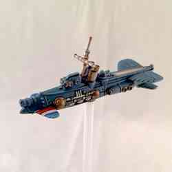 Moineau Class Flying Torpedo Boat for Castles in the Sky; Leviathans