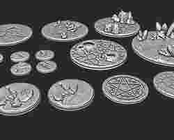 1" -  4" Bases - Skyless Realms