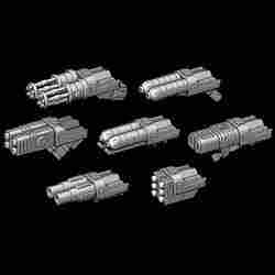 BATTLESUIT TWIN RANGED WEAPONS