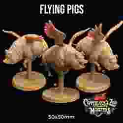Flying Pigs | PRESUPPORTED | Revenge of the Farmomancer | Copperlock's Zoo
