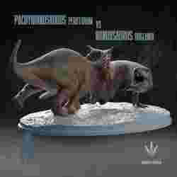 Pachyrhinosaurus perotorum vs Nanuqsaurus hoglundi : An Icy Battle