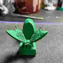 Soporte para cel de mariposa