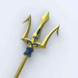 Saint Seiya_Poseidon spear