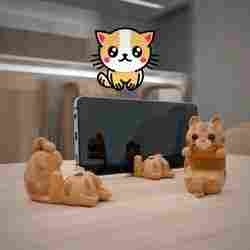 KEDİ TELEFON STANDI ŞİRİN!